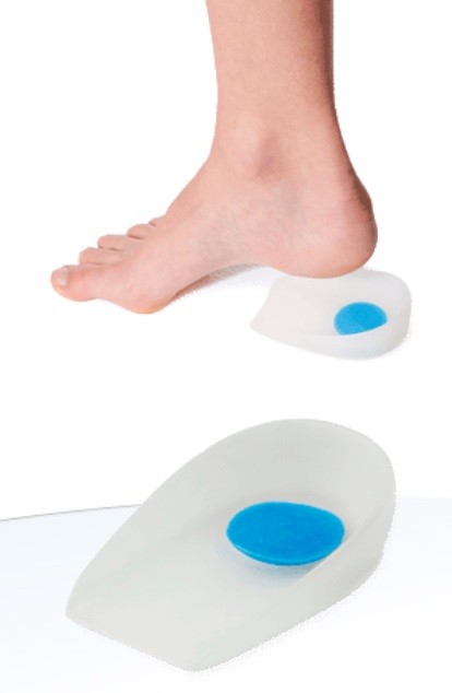 DoTobell Silikonski jastučići za pete 1 par