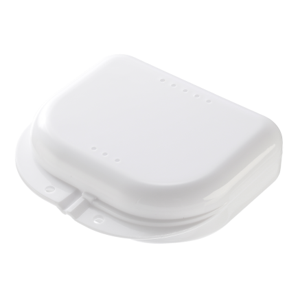 Mediblink Posudica za zubni aparat S bijela M040