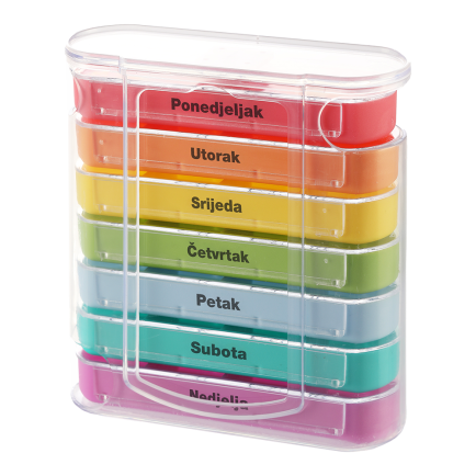 Mediblink Tjedni dozator za tablete Stela 4x/dan M023