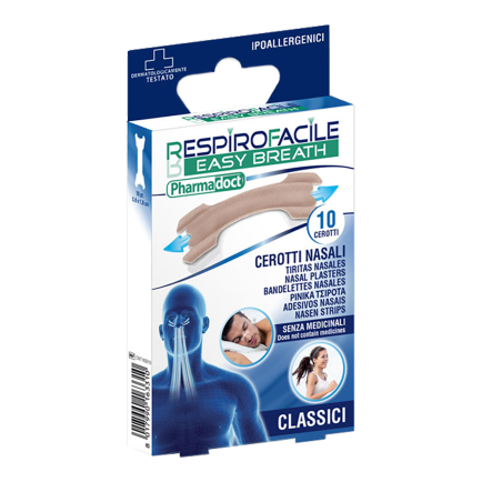 Pharmadoct Flaster za lakše disanje i protiv hrkanja 10x