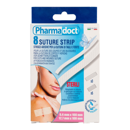 Pharmadoct Trak za zatvaranje rana veliki 8x 