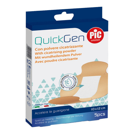 Pic solution Flaster za brže zaraštanje rana QuickGen za zglobove 10x12 cm 5x