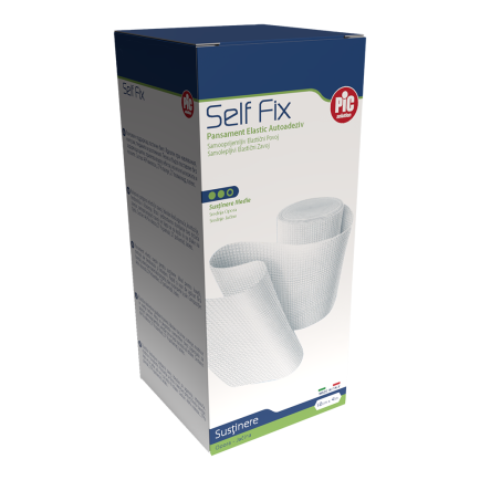 PiC Samoljepljivi elastični zavoj SelfFix 12cmX4m