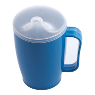 Dr.Junghans Čaša za bolesnike s nastavkom za usta plava