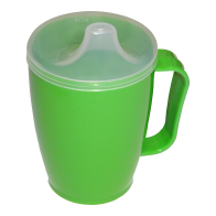 Dr.Junghans Čaša za bolesnike s nastavkom za usta zelena