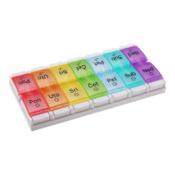 Mediblink Tjedni dozator za tablete Piano Duo 2x/dan M022