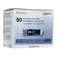 Medismart Test trake za mjerenje glukoze Sapphire 50X