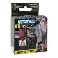 Pharmadoct Kineziološka traka 5cm x 5m crvena
