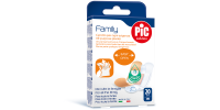 PiC Antibakterijski flaster Family Mix 20x