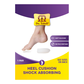DoTobell Silikonski jastučići za pete 1 par 150U XL