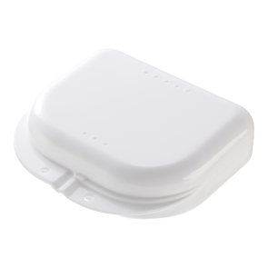 Mediblink Posudica za zubni aparat S bijela M040