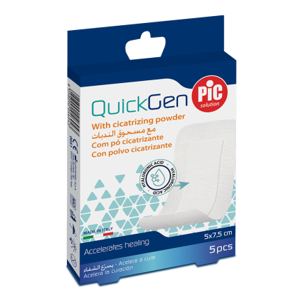 Pic solution Obliž za celjenje ran QuickGen 5x7,5 cm 5x