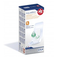 PiC Antibakterijski postoperativni flaster Aquabloc 25X10cm 1X